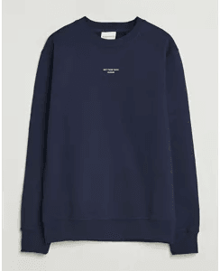 Drôle De Monsieur Classic Slogan Sweatshirt