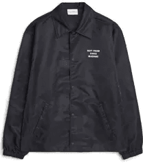 Drôle De Monsieur La Veste Slogan Jacket Black