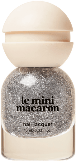 Le Mini Macaron Le Sweet Nail Polish Silver Disco