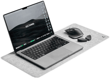 Deltahub Minimalistisk Musematte 28x63cm