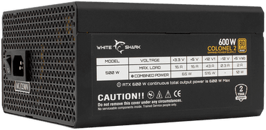 White Shark GPSU-B600S Strømforsyning 600W