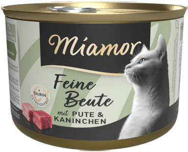 Miamor Feine Beute Kalkun & Kanin 24 x 185 g