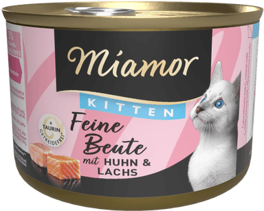 Miamor Feine Beute Kitten Kylling & Laks