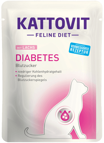 Kattovit Feline Diabetes Laks 6 x 85 g
