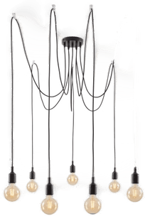 Paulmann E27 7-pakning Sort