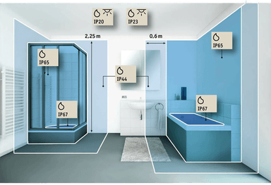 Paulmann Jora LED-kosmetikkspeil