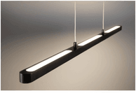 Paulmann Lento Rektangulær Sort