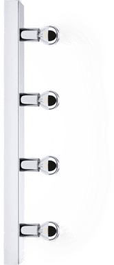 Paulmann Regula II LED-spejllampe Krom