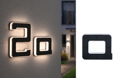 Paulmann Letter A Utendørs vegglampe