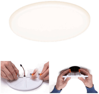 Paulmann LED-panel Veluna rund 18,5cm