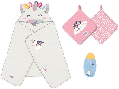 Baby Born Håndkle med hette