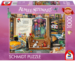 Adlibris Memories Of New York Puslespill 1000 Brikker