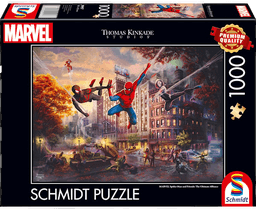 Adlibris Marvel Spiderman Puslespill 1000 brikker