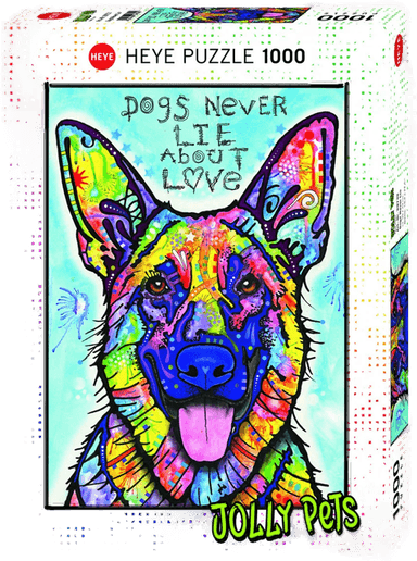 Puslespill 1000 Dogs Never Lie Heye