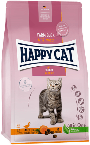 Happy Cat Young Junior Country Duck 1,3 kg