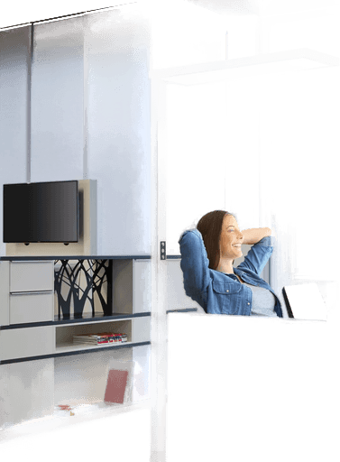 Maul LED-gulvlampe MAULsenja, sølvfarget