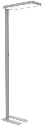 Maul LED-gulvlampe MAULjura, sølvfarget, 196,5 cm