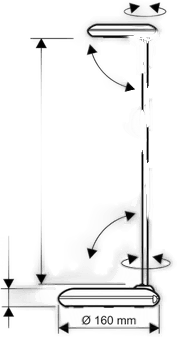 Maul LED-skrivebordslampe 49 cm