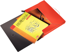 Leitz Solid Boksfil 30 mm rød