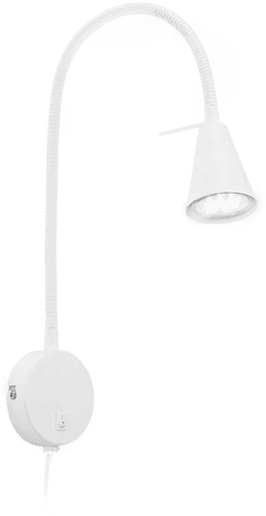 Briloner LED-vegglampe Tusa, hvit, 45 cm