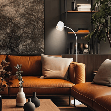 Briloner Cielo LED-gulvlampe med berøringsdimmer