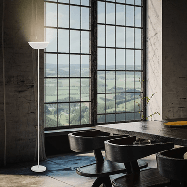 Briloner Estate LED-gulvlampe med berøringsdimmer