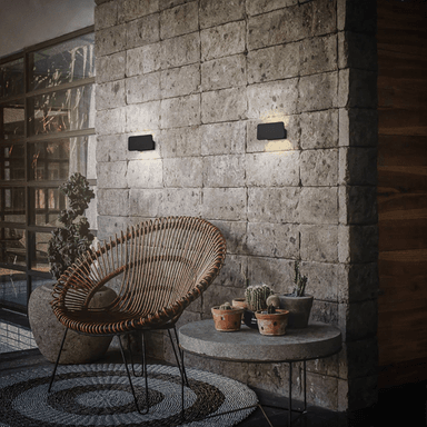 Briloner Meluna LED-vegglampe, svart