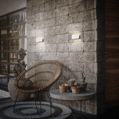 Briloner Meluna LED-vegglampe, hvit