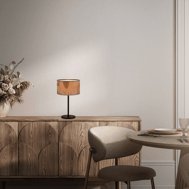 Briloner Mata bordlampe, brun, 42 cm