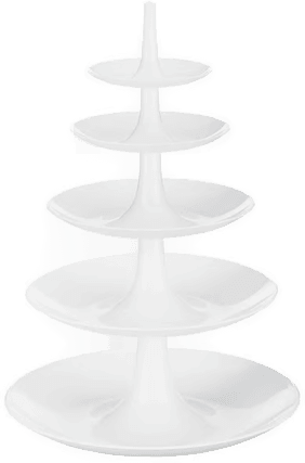 Koziol Babell kakefat big 53 cm hvit