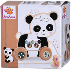 Eichhorn Wooden Pull Panda
