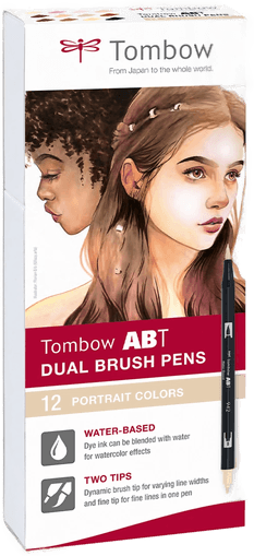 Tombow ABT Dual Brush pen 12-set