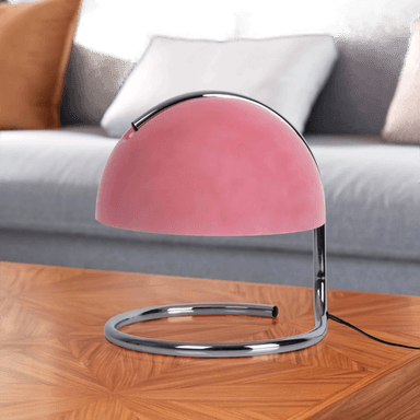 Näve Burano bordlampe, rosa, E27