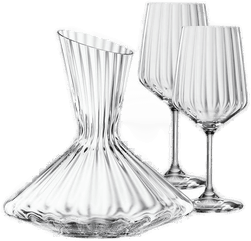Spiegelau Lifestyle gavesett karaffel og 2 rødvinsglass