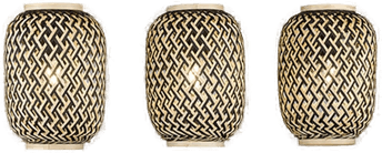 Fischer & Honsel Hengelampe Hummel 3 lyskilder