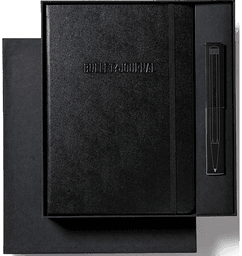 Adlibris Bullet Journal A5 Samlersett Svart