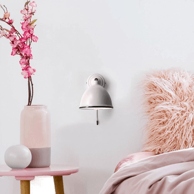 Brilliant Telio vegglampe, grå/taupe