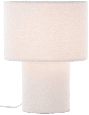 Brilliant Teddy bordlampe, hvit, 30 cm