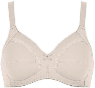 Naturana Cotton Soft Bra Beige