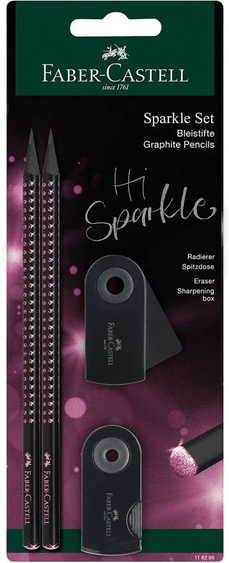 Faber-Castell Sparkle Midnight Rose Set