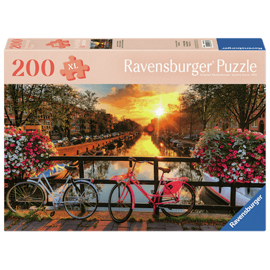Sunset in Amsterdam 200 Brikker Ravensburger