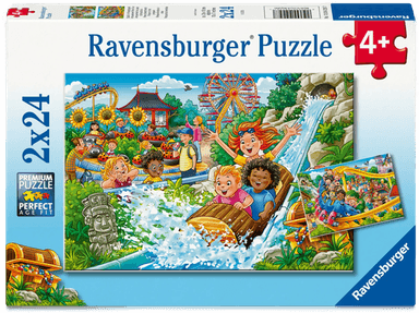 Puslespill 2x24 Fornøyelsespark Raven