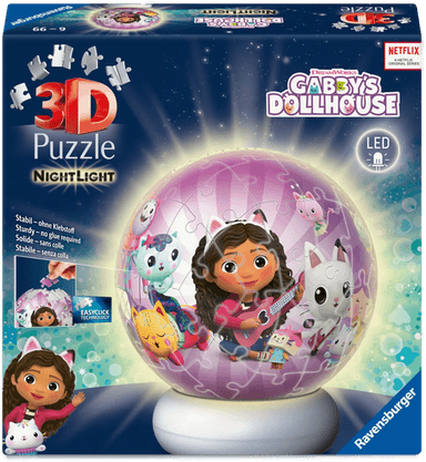 Puslespill 72 Nattlampe Gabby Ravensburg