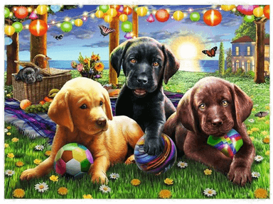 Ravensburger XXL Puppy Picnic