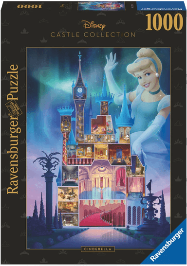 Puslespill 1000 Disney Askepott Ravensburger