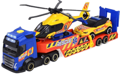 Dickie Redningstransport med bil og helikopter
