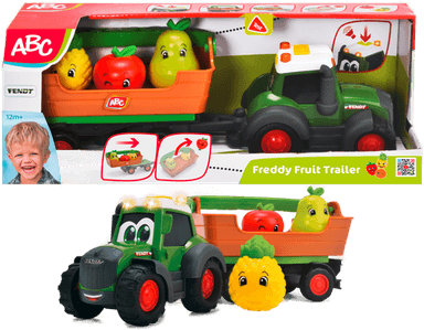 ABC Freddy Leketraktor med Tilhenger