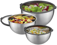 Gefu Mondi bollesett 3 deler stål