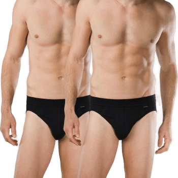 Schiesser Authentic Rio Briefs Svart