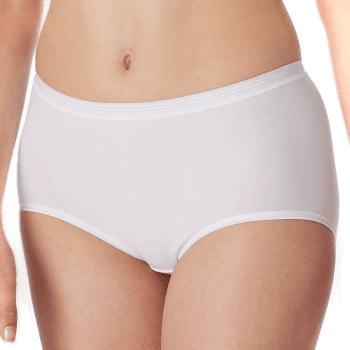 Schiesser Luxury Brief Hvit Dame